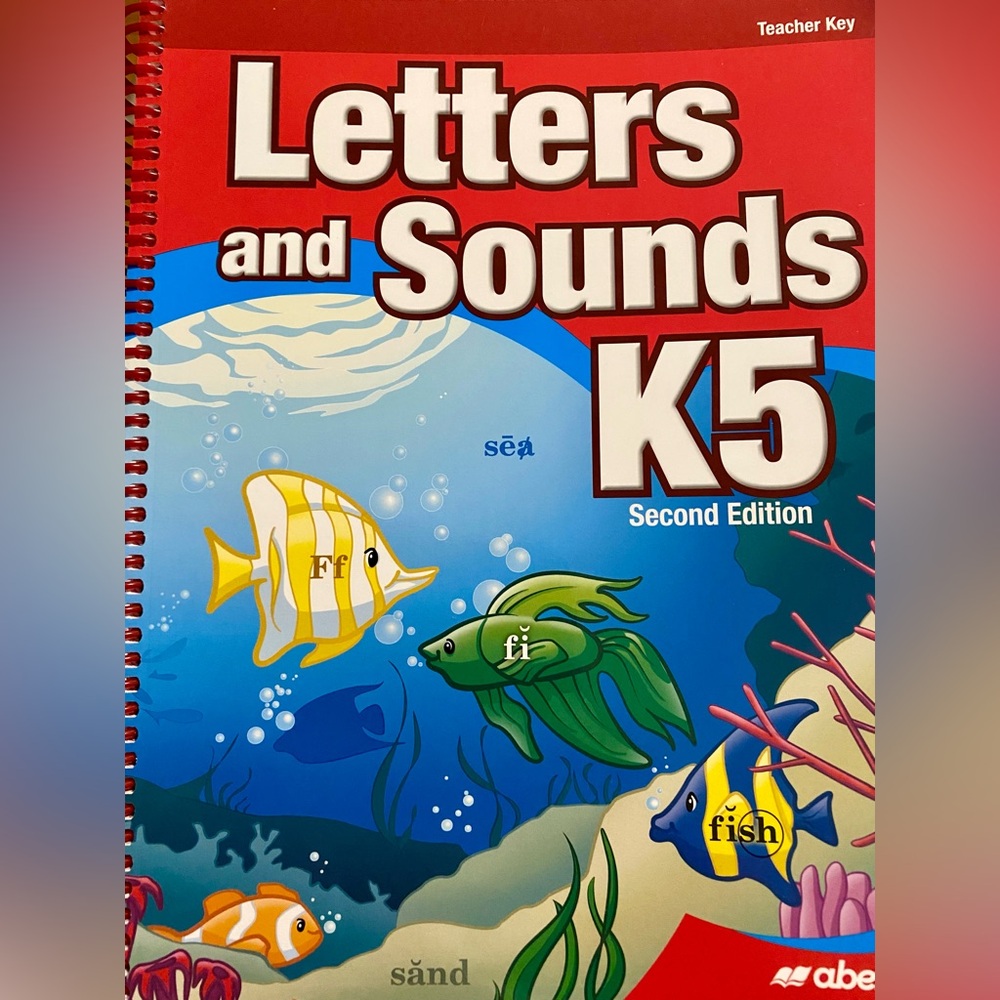 Abeka K5 Letters and Sounds Teacher Key